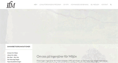 Desktop Screenshot of ingenjorerformiljon.se