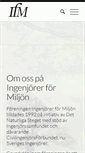 Mobile Screenshot of ingenjorerformiljon.se